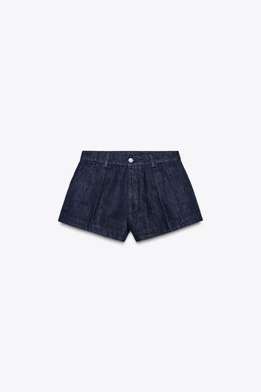 SHORTS EN DENIM ZW COLLECTION - Bleu de Zara - Image 5