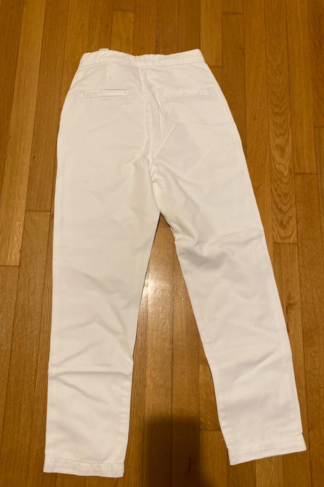 STRAIGHT FIT TROUSERS WITH GOLDEN BUTTONS - Image 4
