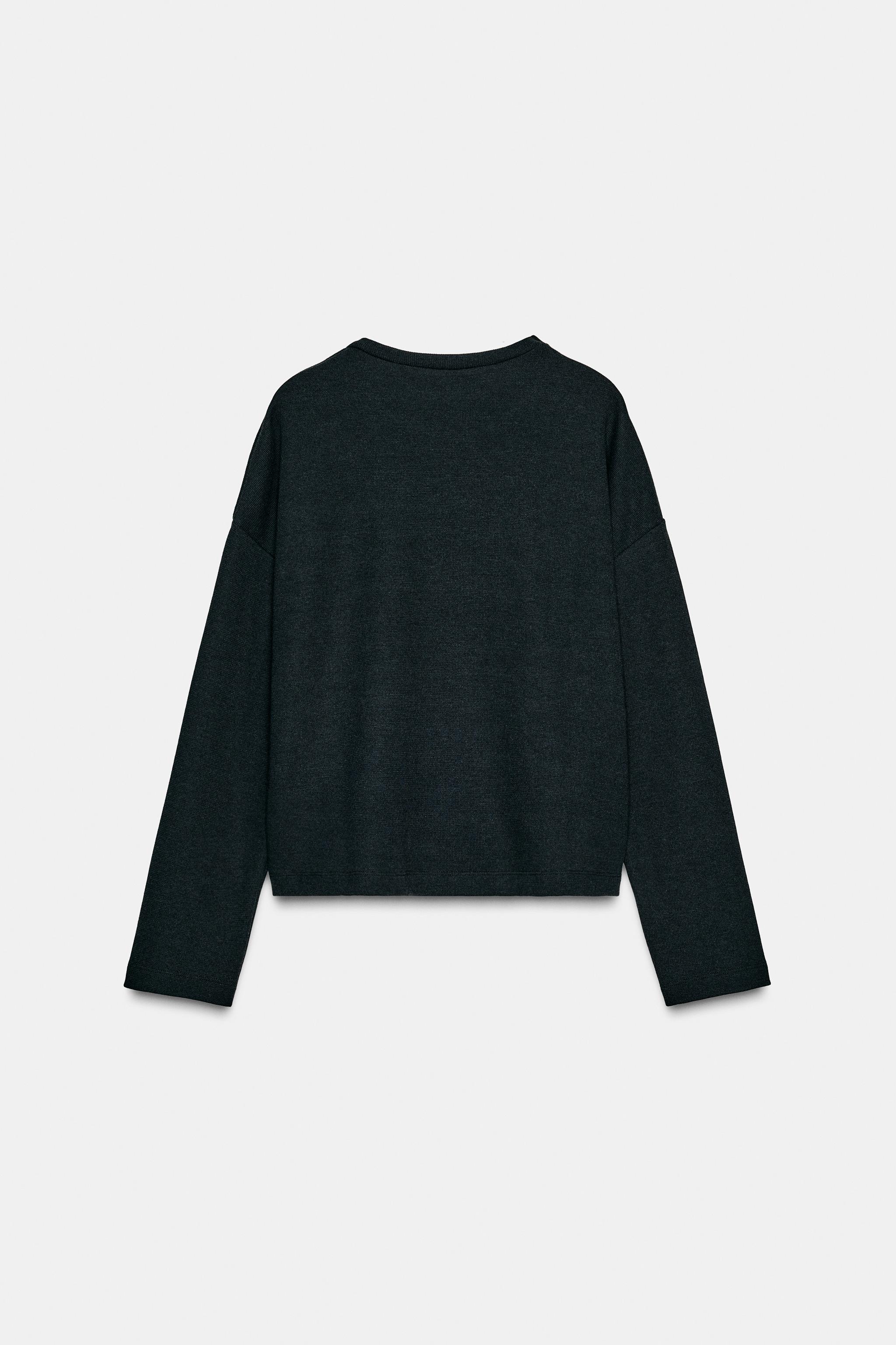 TOP SOFT À MANCHES LONGUES