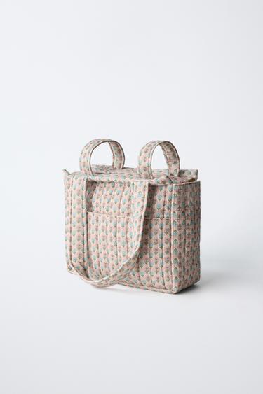 SAC DE MATERNITÉ À FLEURS - Rose de Zara - Image 1