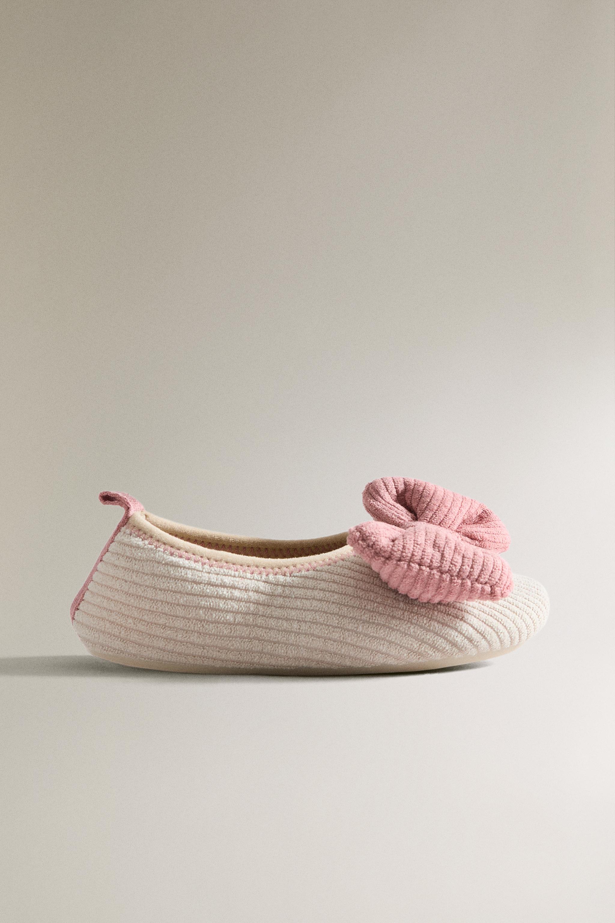 KIDS' BOW BALLET FLATS