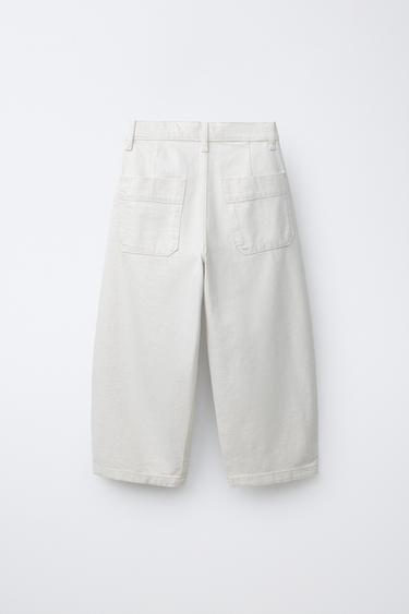 JEAN BALLOON - Écru de Zara - Image 1