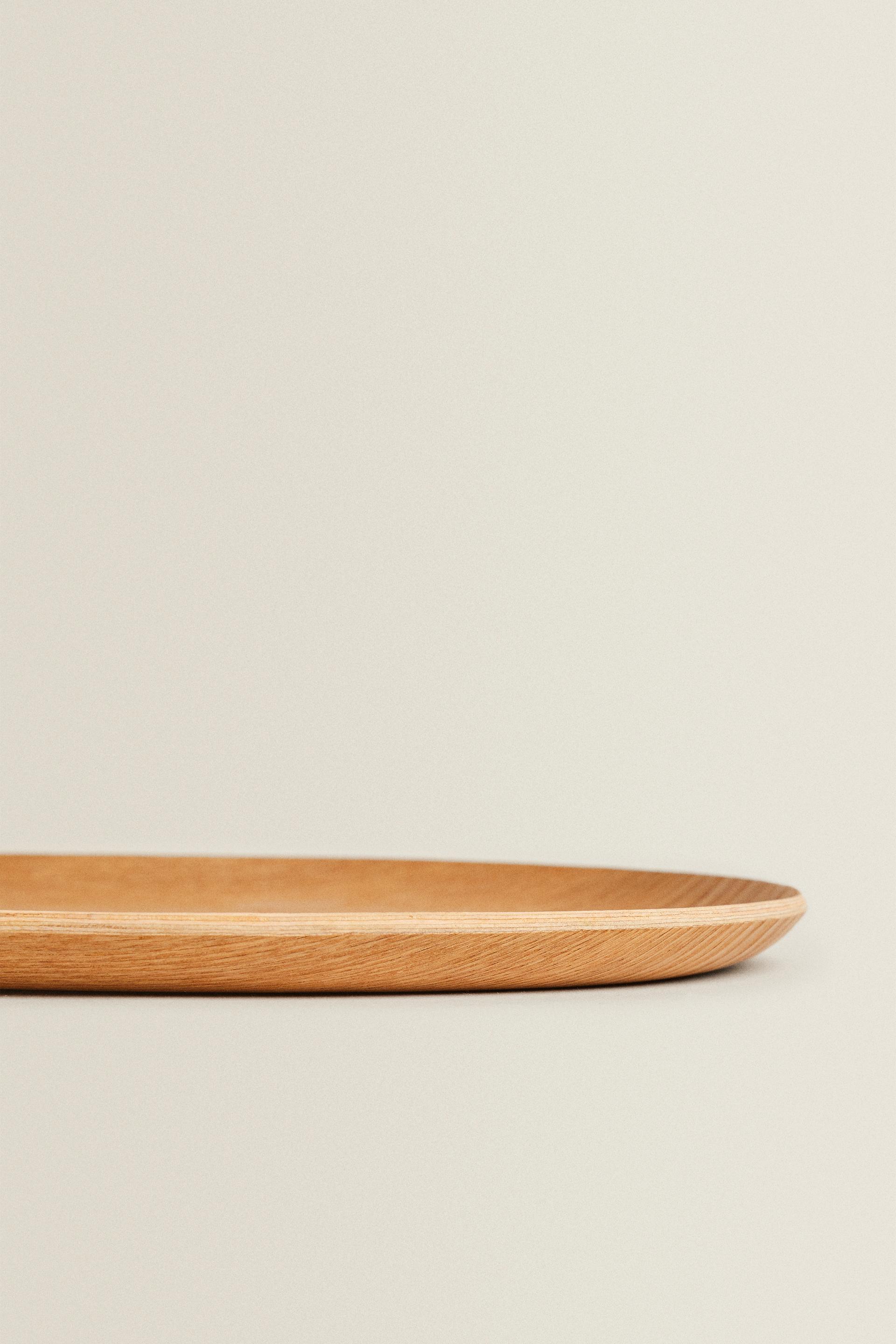 OVAL WOOD TRAY