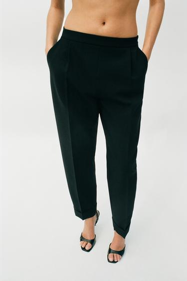 SMOKING BLAZER ET PANTALON - Serpent / Marron clair de Zara - Image 1