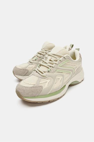 CONTRAST RUNNING TRAINERS - Multicoloured by Zara - Image 3