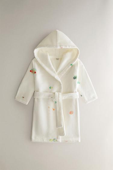 PEIGNOIR ENFANT PLANÈTES - Blanc cassé de Zara - Image 0