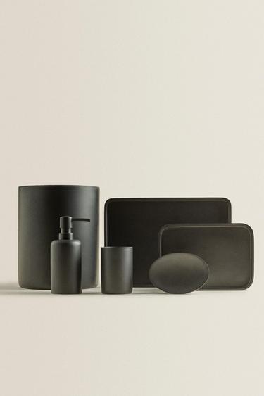 RESIN BATHROOM SET - Yellow by Zara