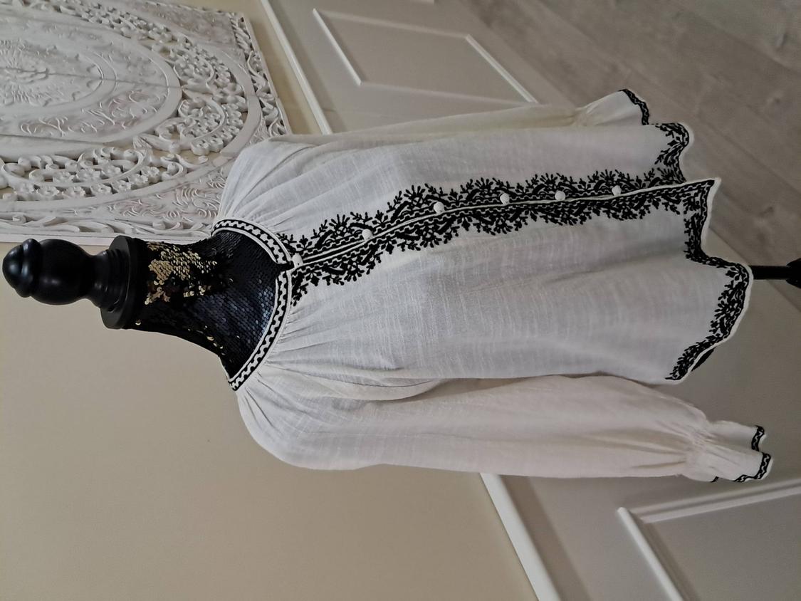 CONTRAST EMBROIDERY SHIRT - Image 3