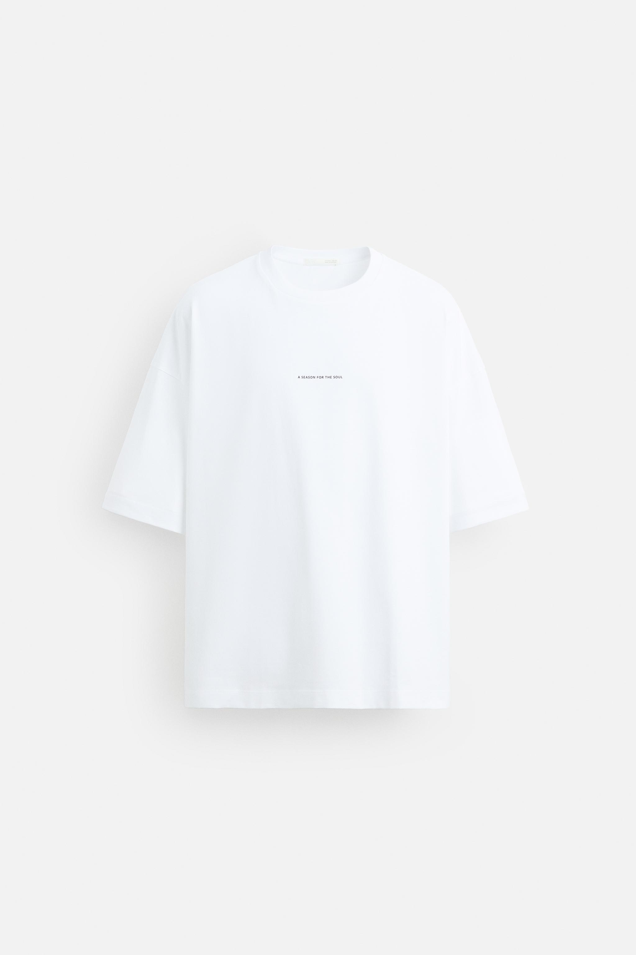 Tシャツ (ホワイト・白) | メンズ | 最新コレクション | ZARA 日本