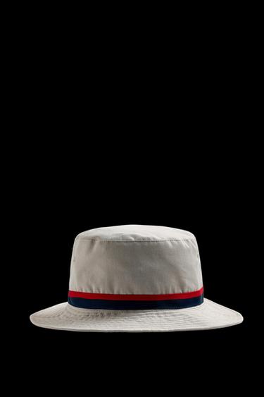 BUCKET HAT WITH RIBBON - Stone by Zara - Image 0