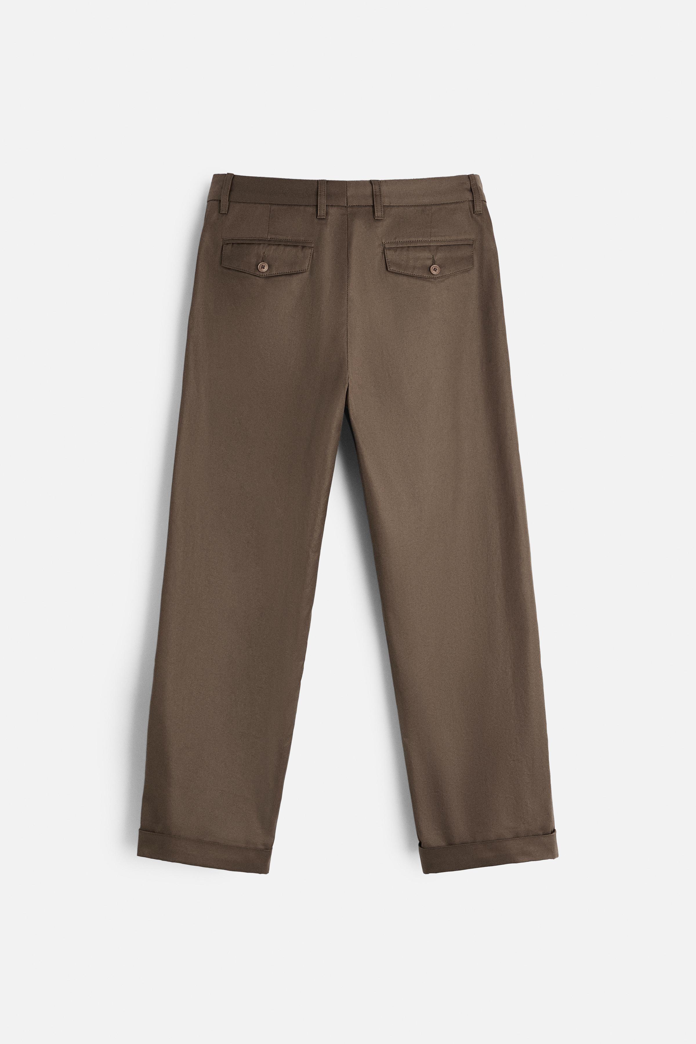 Zara mens chinos hotsell