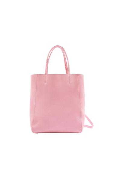 ΜΙΝΤΙ ΤΣΑΝΤΑ SHOPPER ΑΠΟ ΔΕΡΜΑ