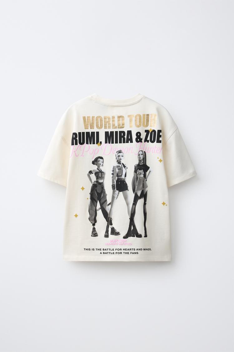 Zara Kpop demon hunters™ netflix © t-shirt