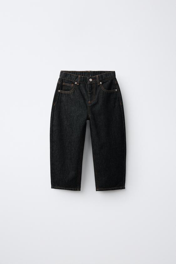 TAPERED JEANS - Black by Zara - Image 0