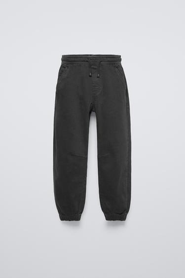 SUPER STRETCH JOGGER TROUSERS - Anthracite grey by Zara