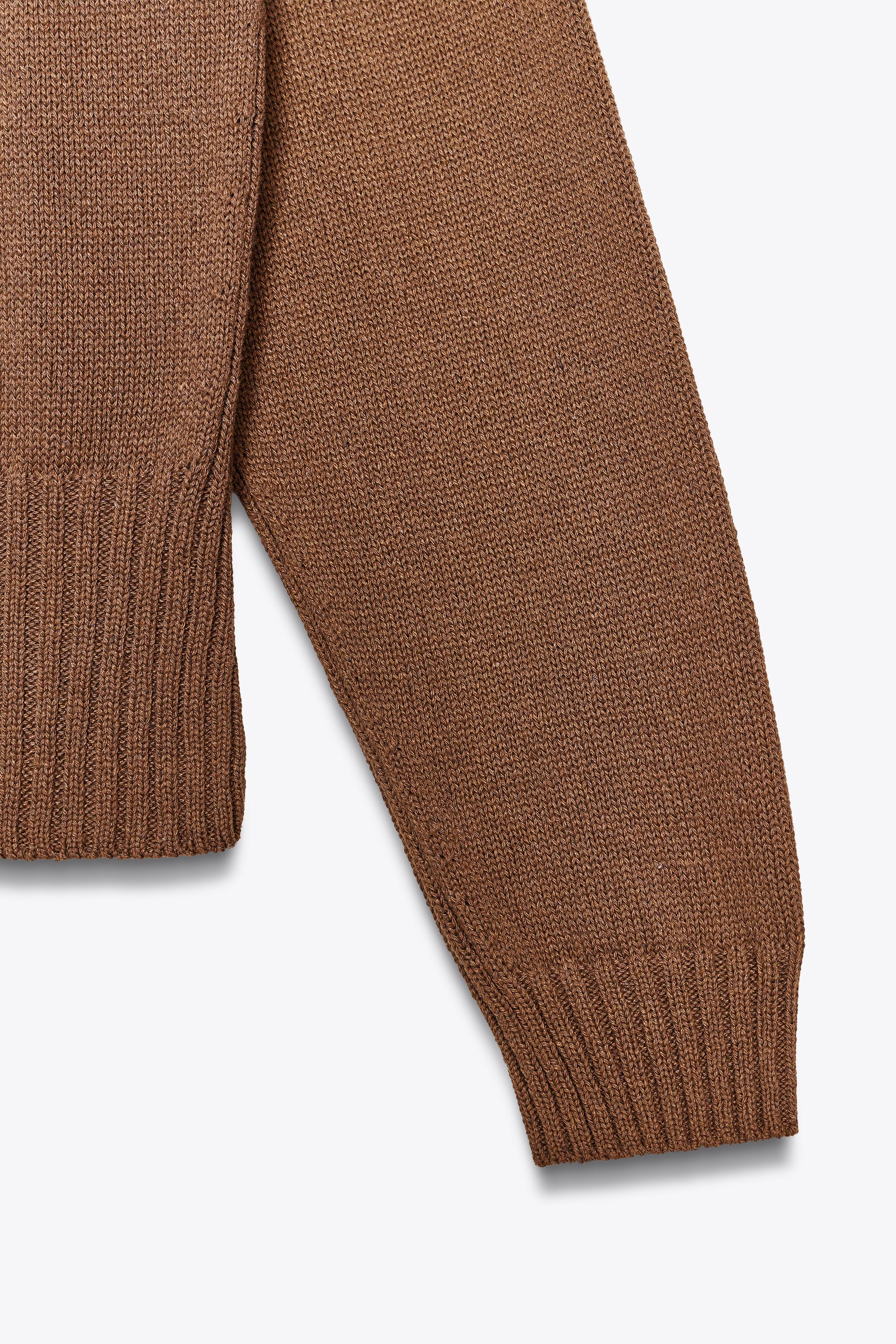 V-NECK KNIT SWEATER