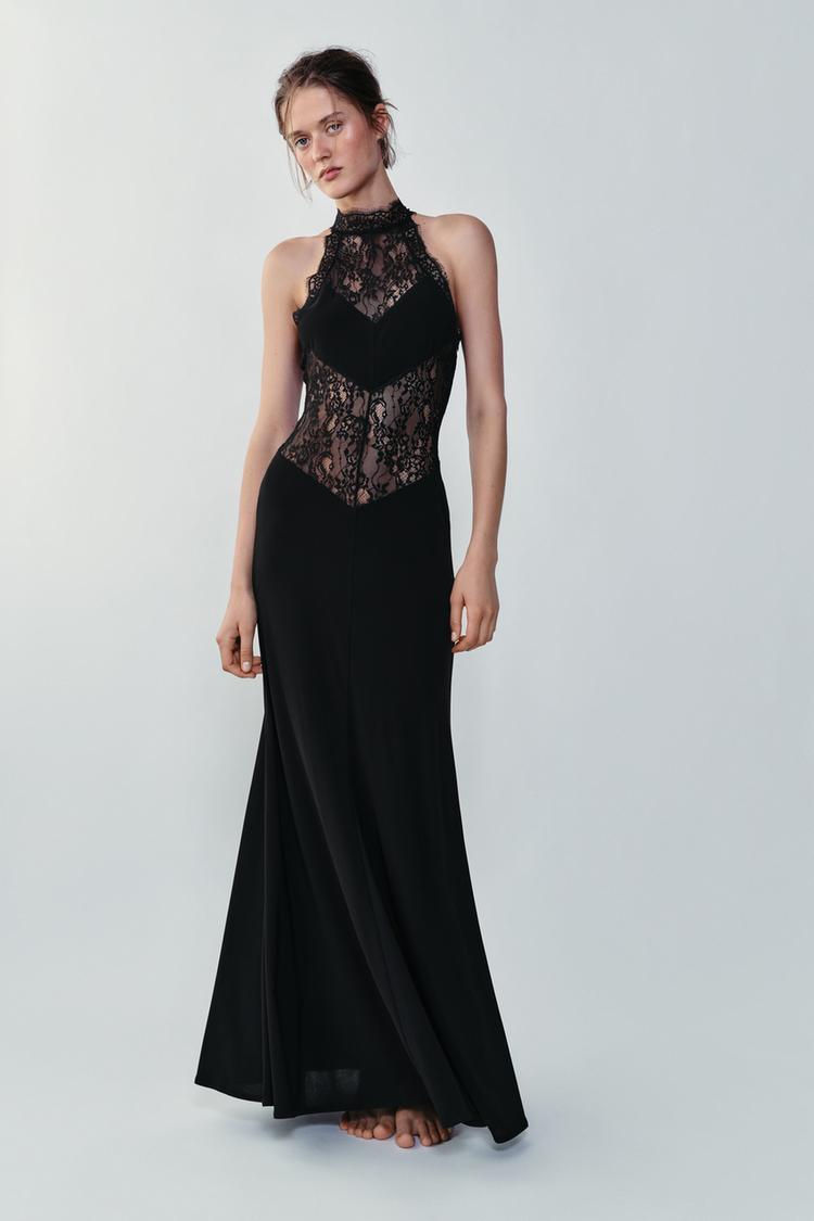 LACE CAMISOLE DRESS
