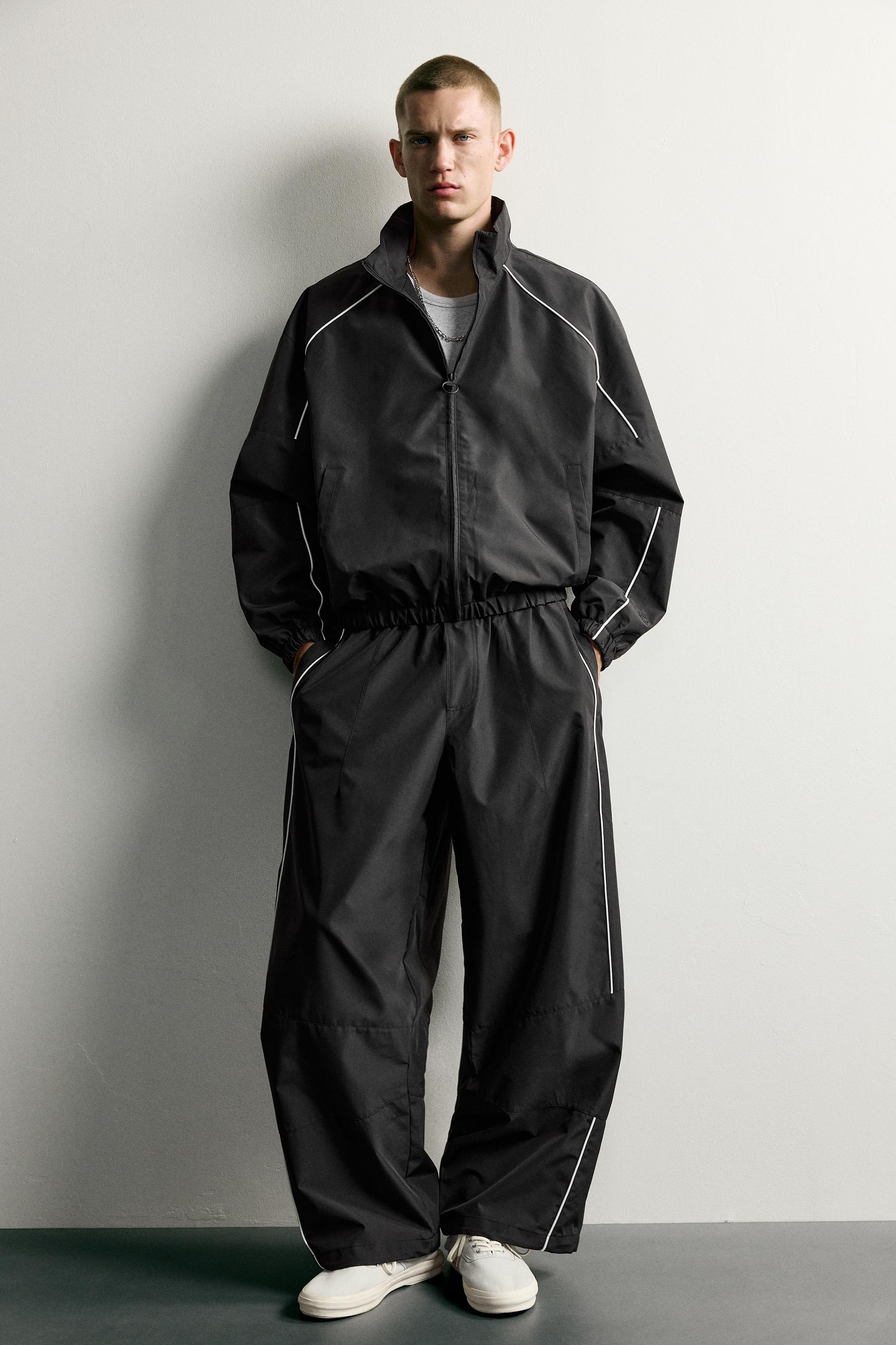 VESTE TECHNIQUE À CONTRASTES DÉPERLANTE