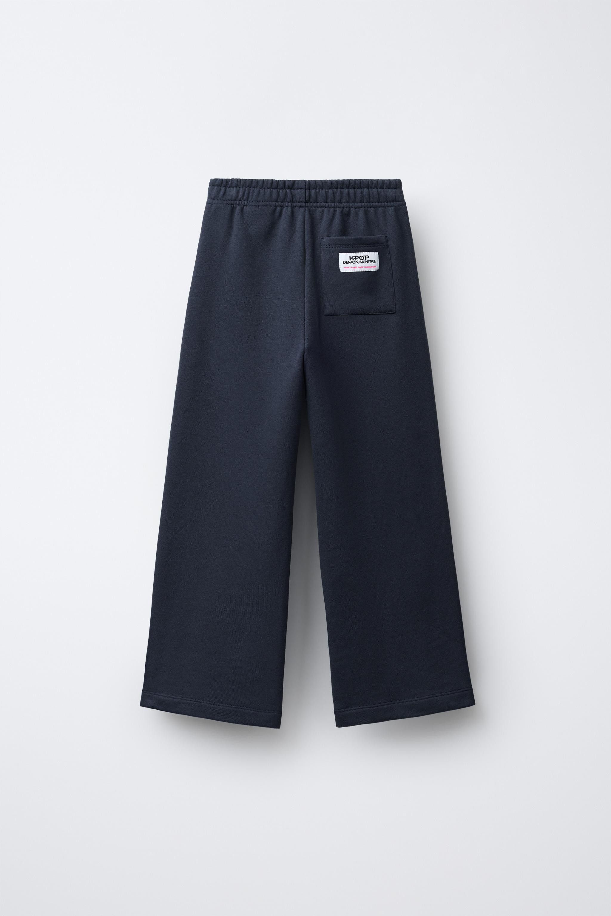 KPOP DEMON HUNTERS™ NETFLIX © WIDE LEG FLEECE PANTS