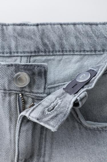 STUDDED BERMUDA SHORTS - Grey by Zara - Image 2