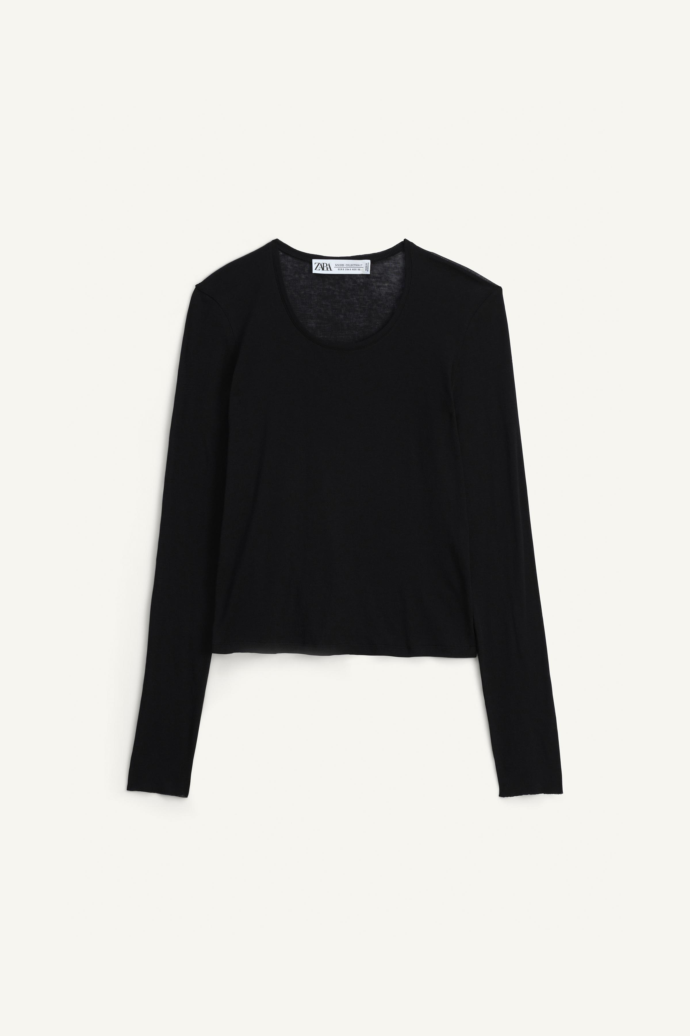 ZARA - 希少【ザラ】ボリューム プリーツ スリーブ カットソー