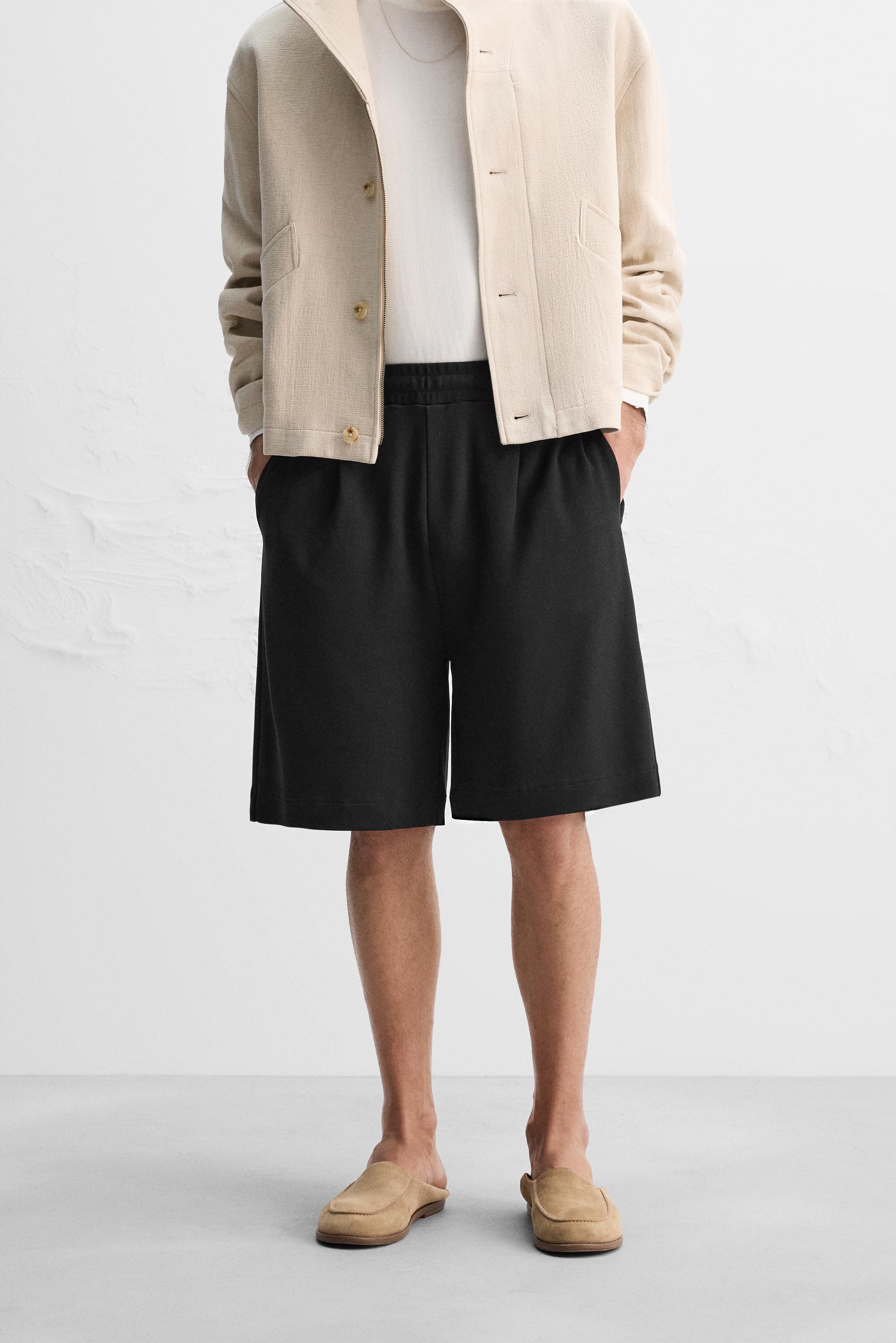 ジョガーショートパンツ | メンズ | ZARA 日本