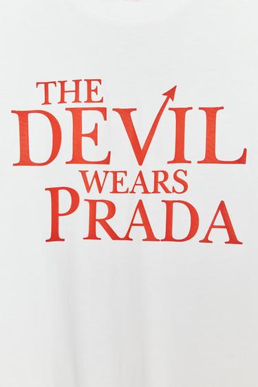 THE DEVIL WEARS PRADA T-SHIRT - White by Zara - Image 7