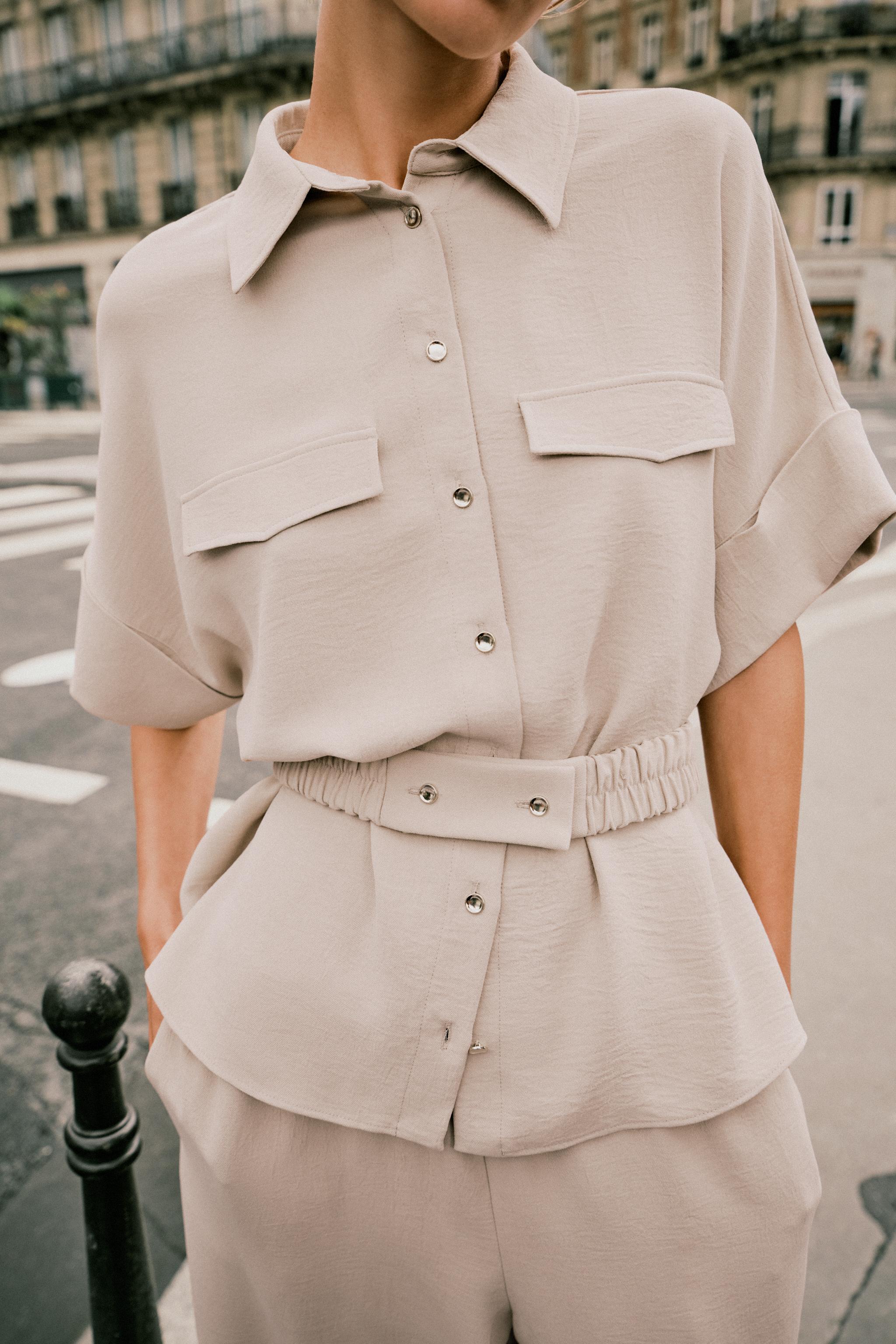 CHEMISE SAFARI CEINTURE