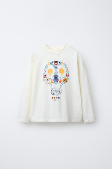Zara COCO © DISNEY PRINT T-SHIRT - Ecru