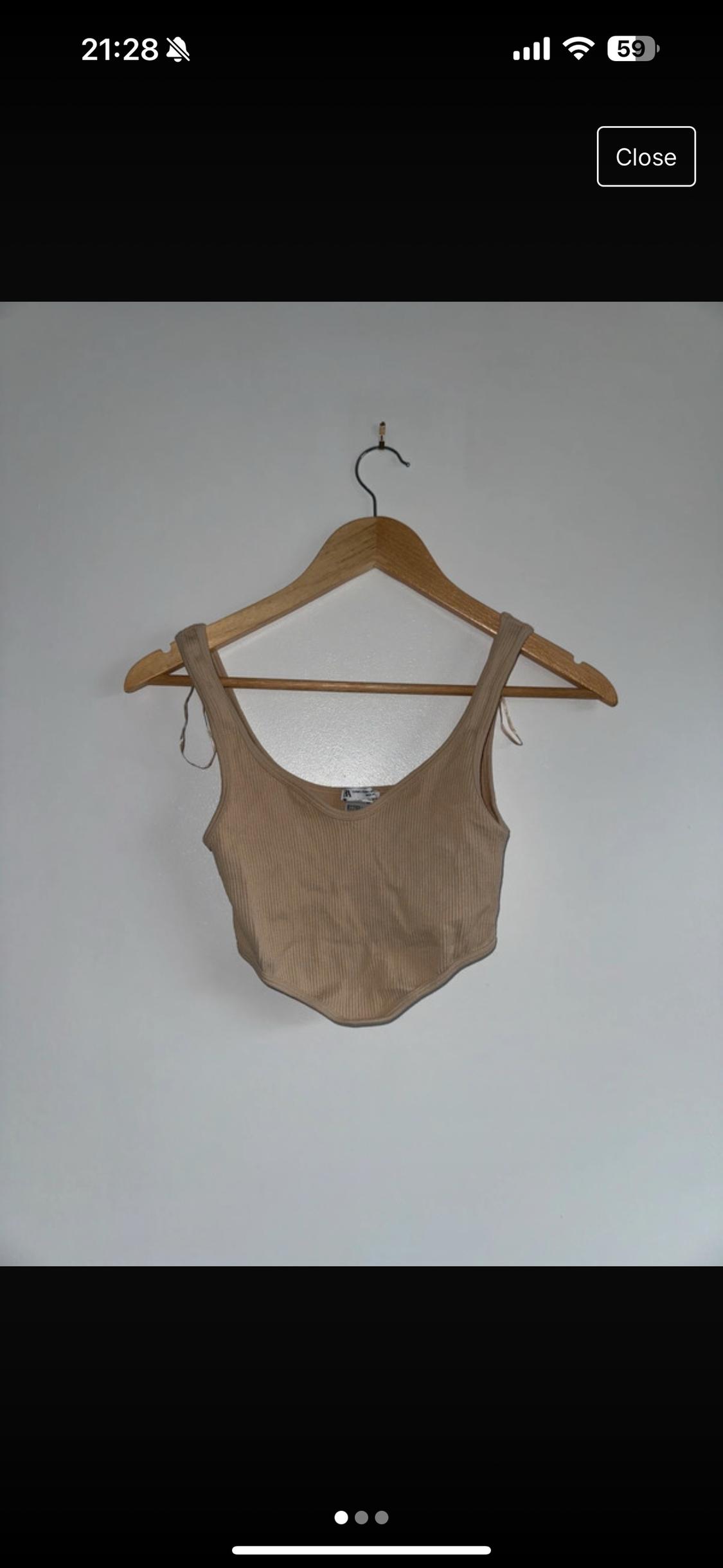 SEAMLESS CORSETRY-INSPIRED TOP