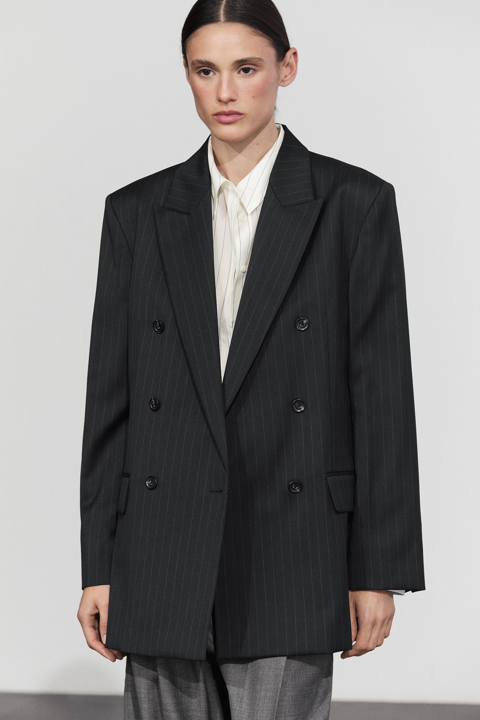 Veste de costume à rayures tennis 100 % laine