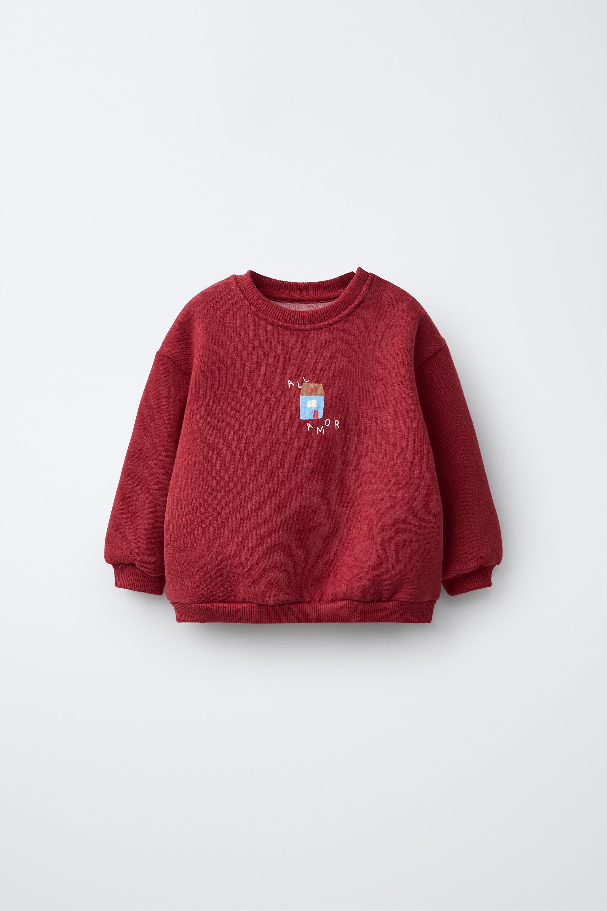 SUDADERA ESTAMPADA AMOR