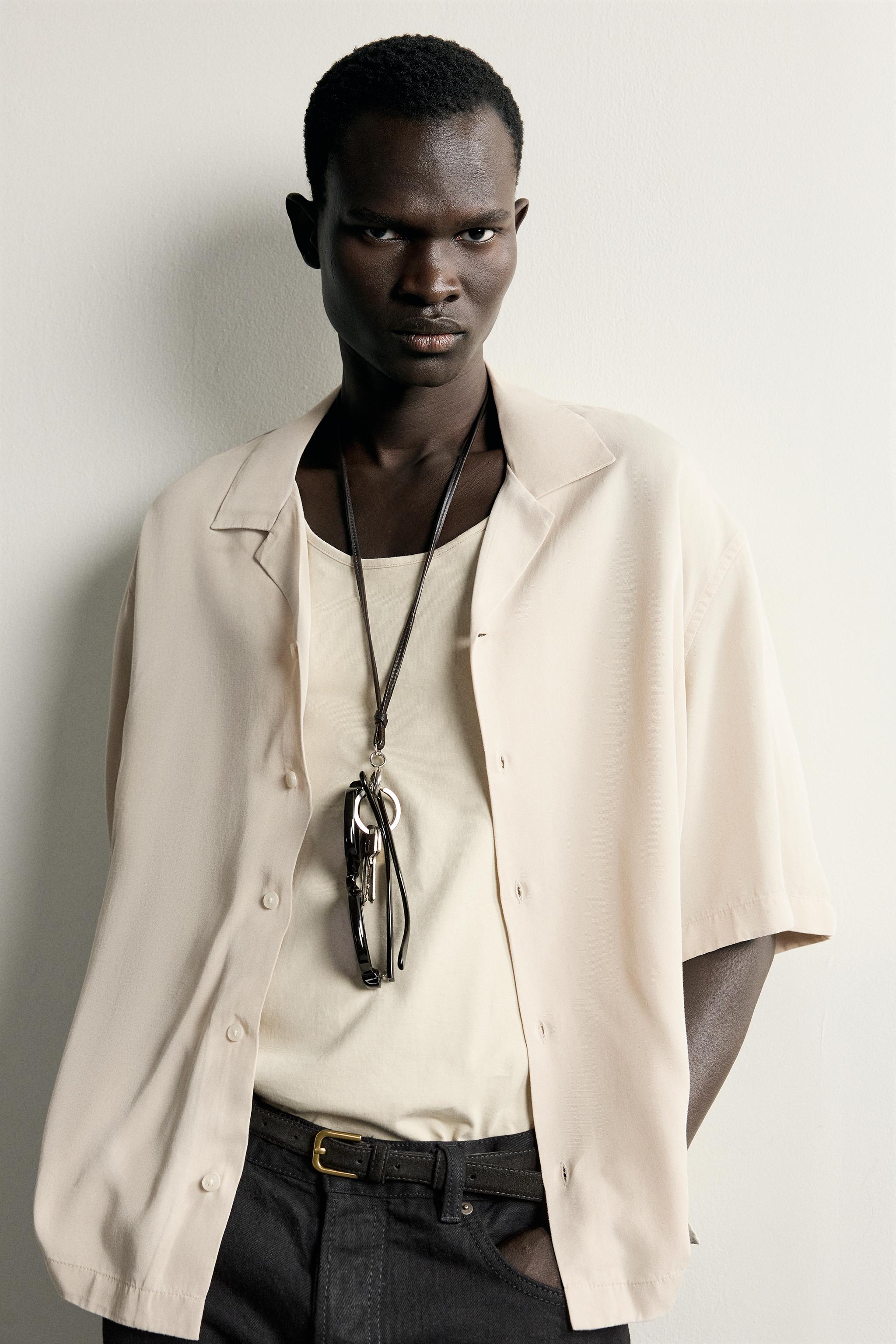 RELAXED FIT FLUID SHIRT