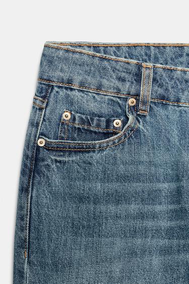 JEAN ZW COLLECTION CIGARETTE TAILLE NORMALE - Bleu moyen de Zara - Image 6