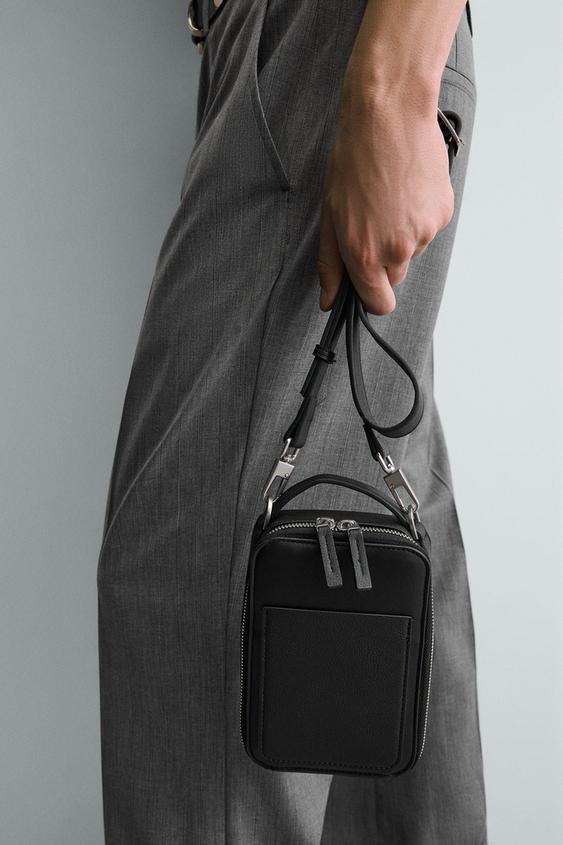 TEXTURED VERTICAL CROSSBODY BAG from Zara - $39.90