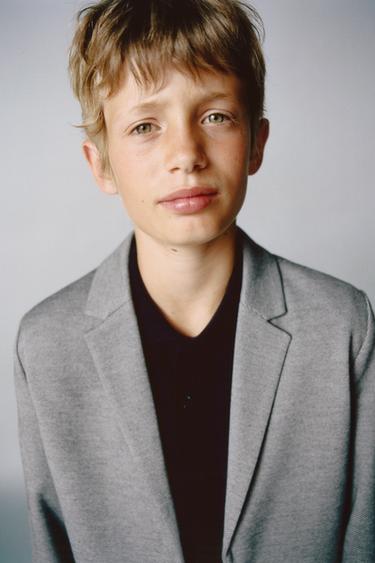 BLAZER TRAJE COMFORT - Gris medio de Zara