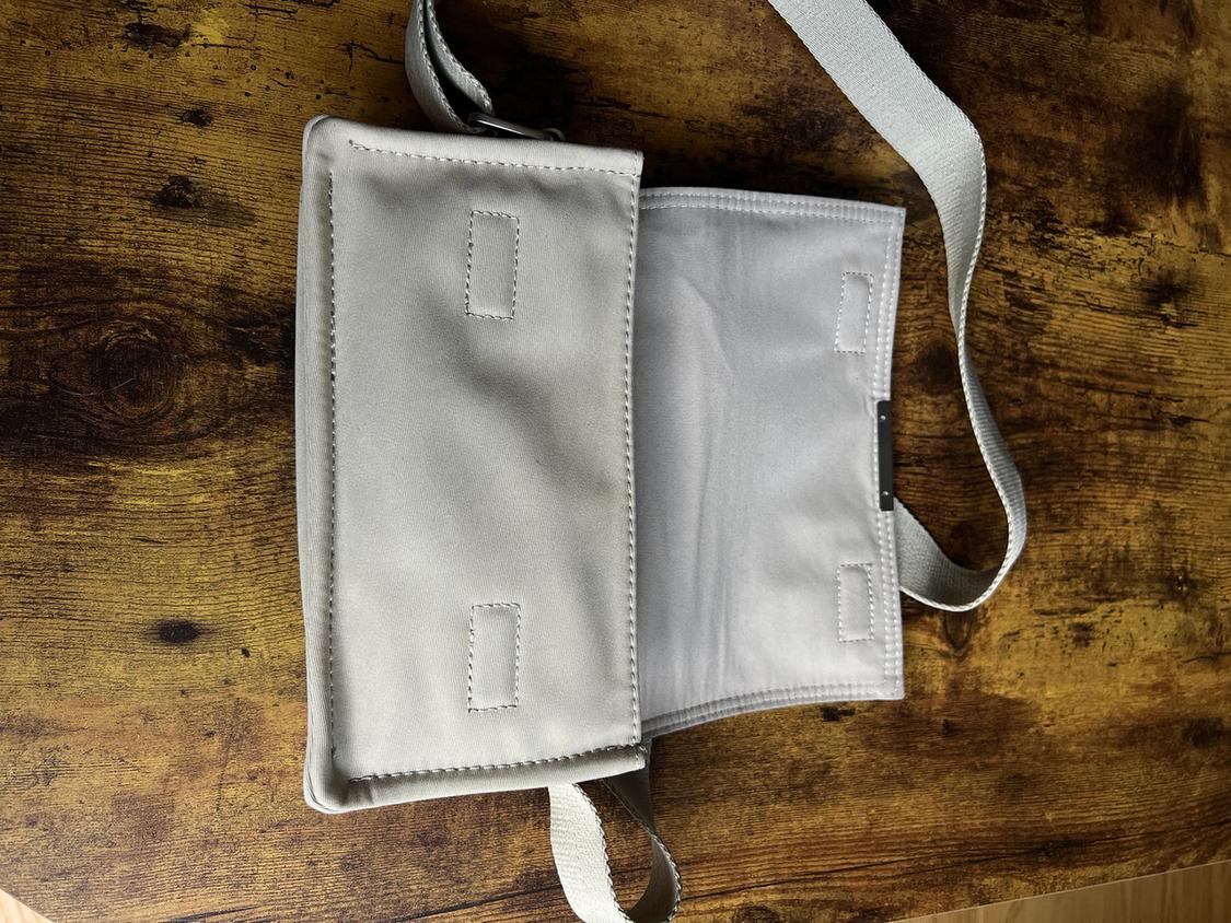 FABRIC CROSSBODY BAG WITH FLAP - Image 5