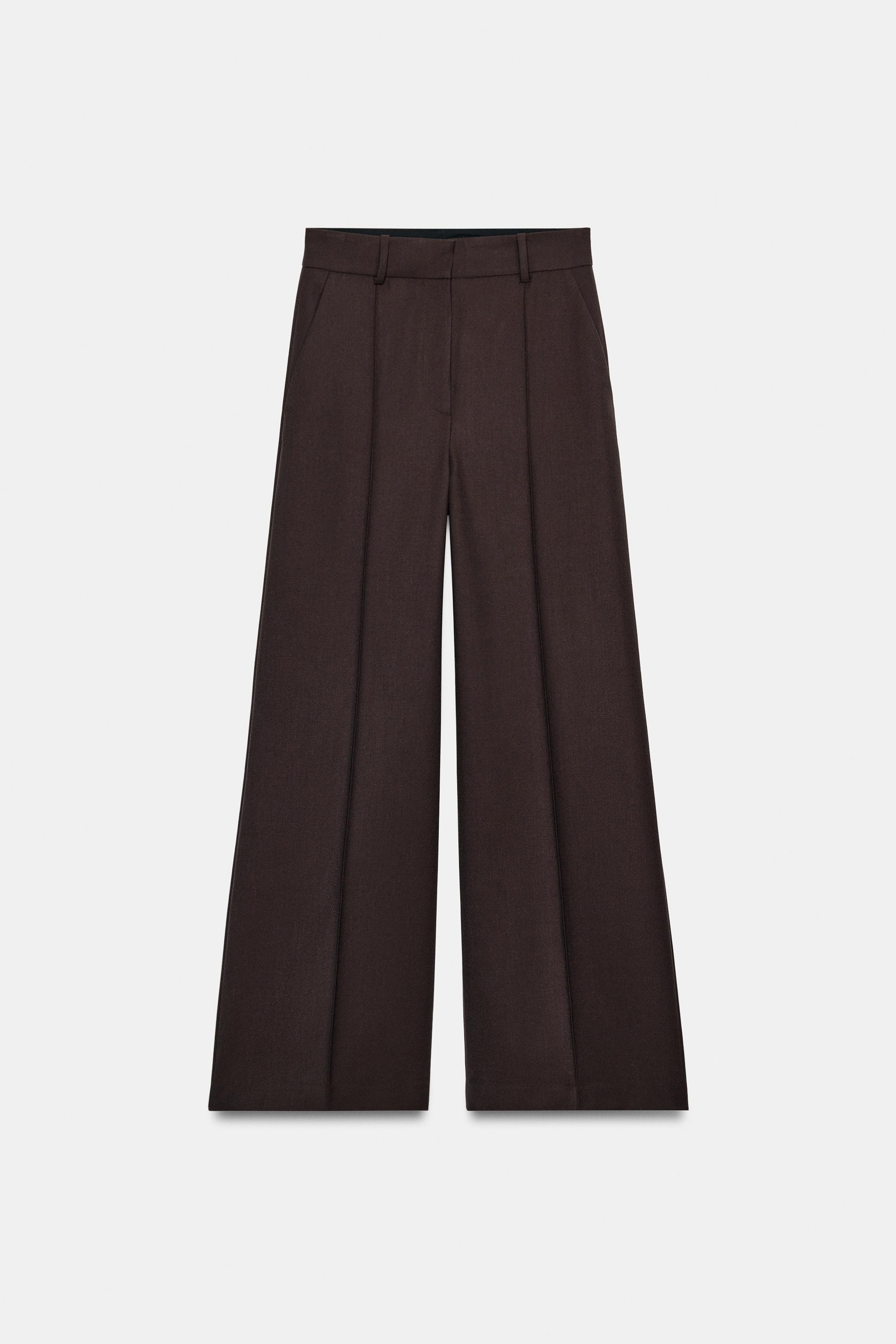 MINIMAL WIDE LEG PANTS ZW COLLECTION