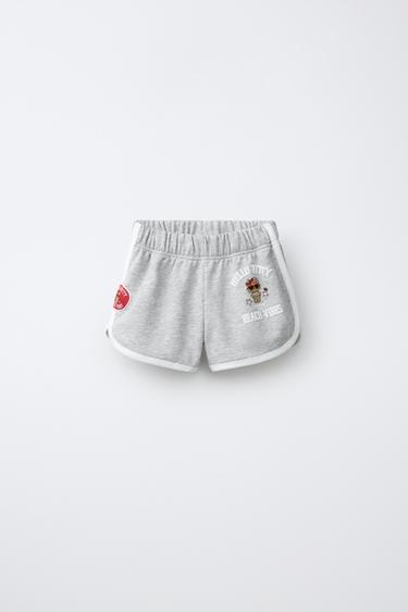 QUẦN SHORT BERMUDA HELLO KITTY © SANRIO - Màu ghi xám từ Zara - Hình ảnh 0