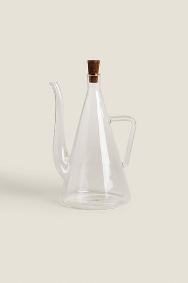BOROSILICATE GLASS CRUET - Transparent by Zara