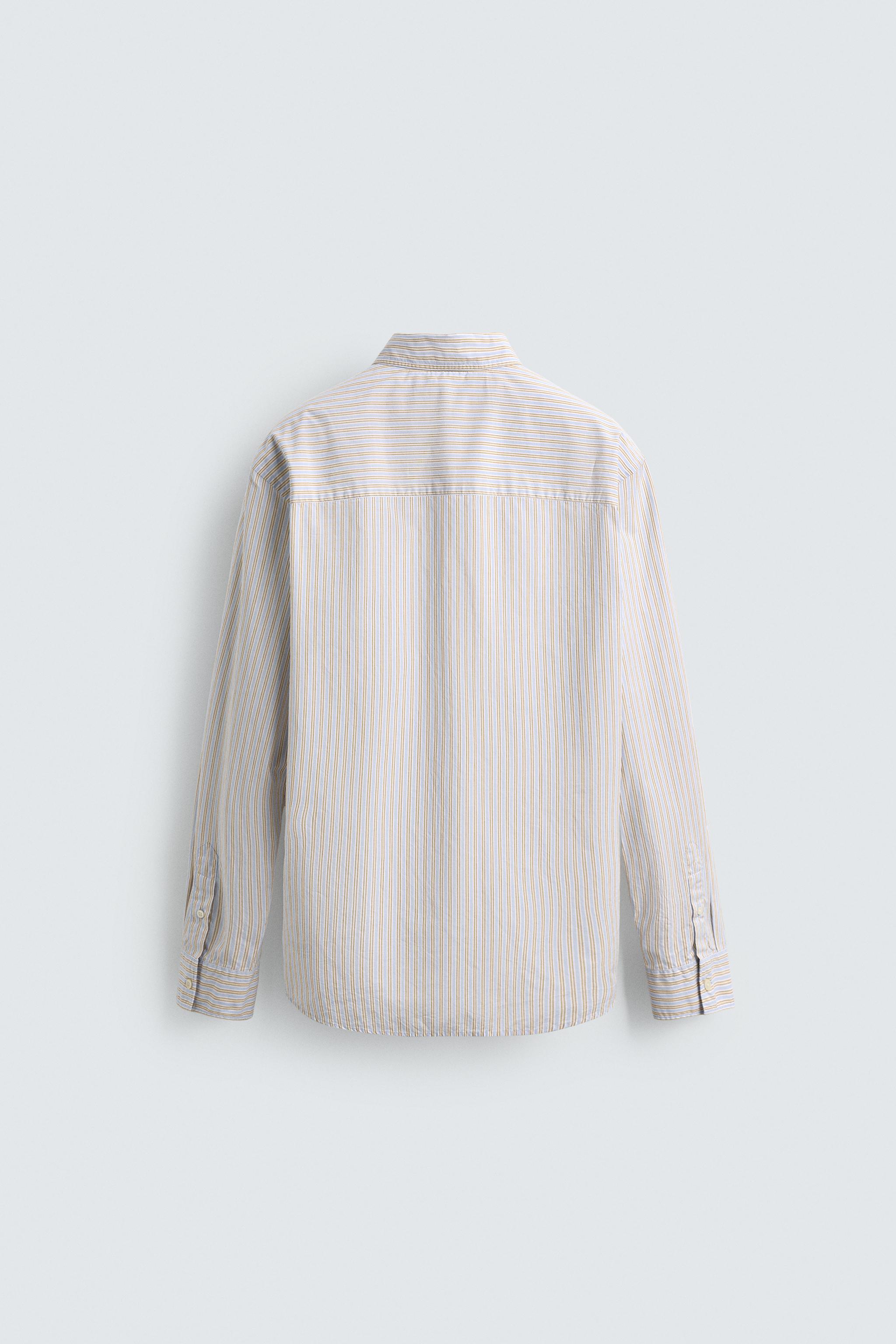 REGULAR FIT STRIPED SHIRT