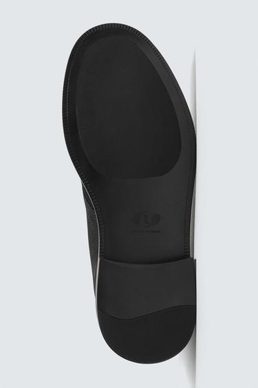 BOTTINES EN CUIR - Noir de Zara - Image 6
