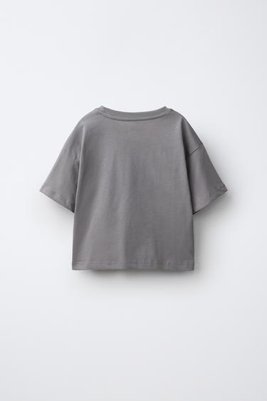 TEXT AND DOG GRAPHIC T-SHIRT — Anthracite grey 2