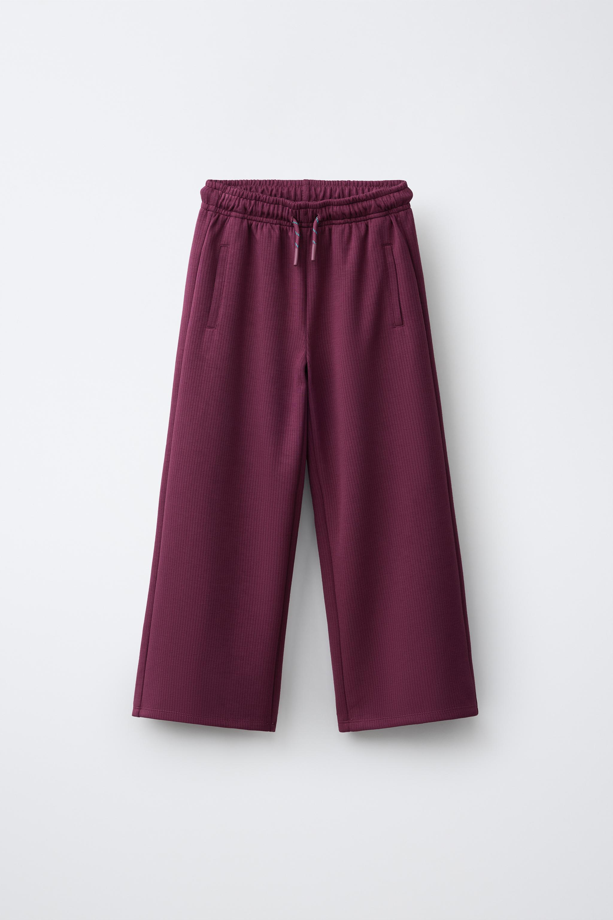 WIDE LEG WORKOUT PANTS