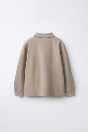 SOLID POLO SHIRT — Brown / Taupe 2