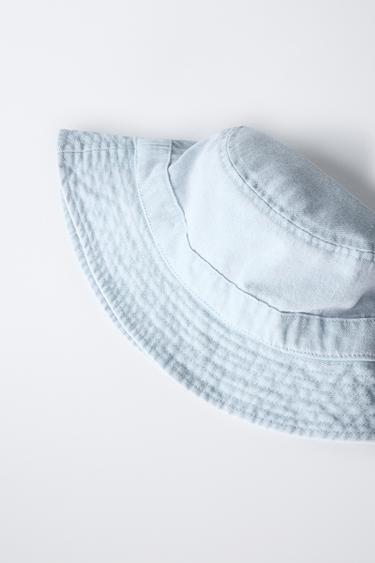 CHAPEAU BOB EN DENIM - Bleu de Zara - Image 1