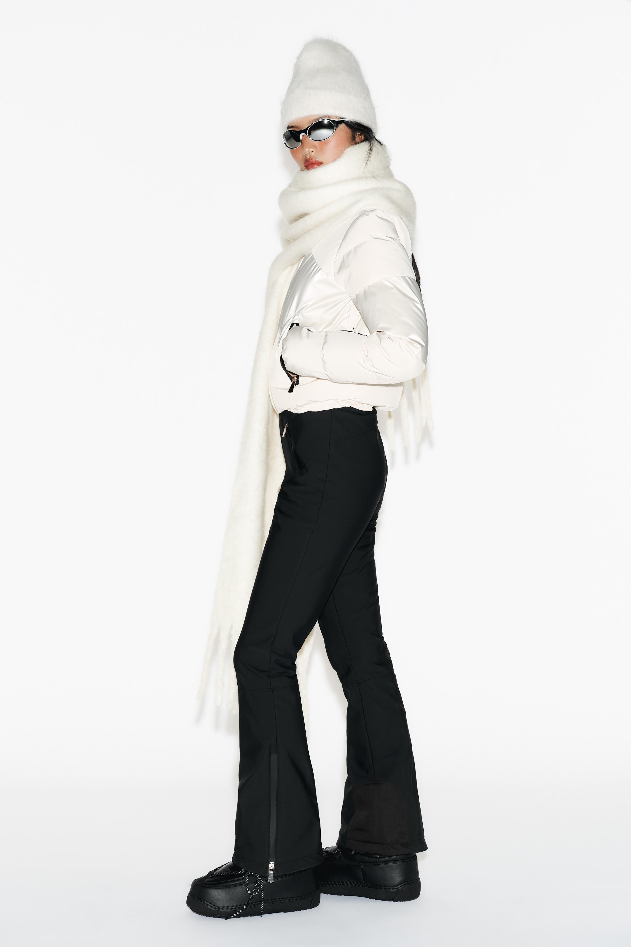 Shop Zara COMBINED PUFFER WATER RESISTANT WINDPROOF RECCO