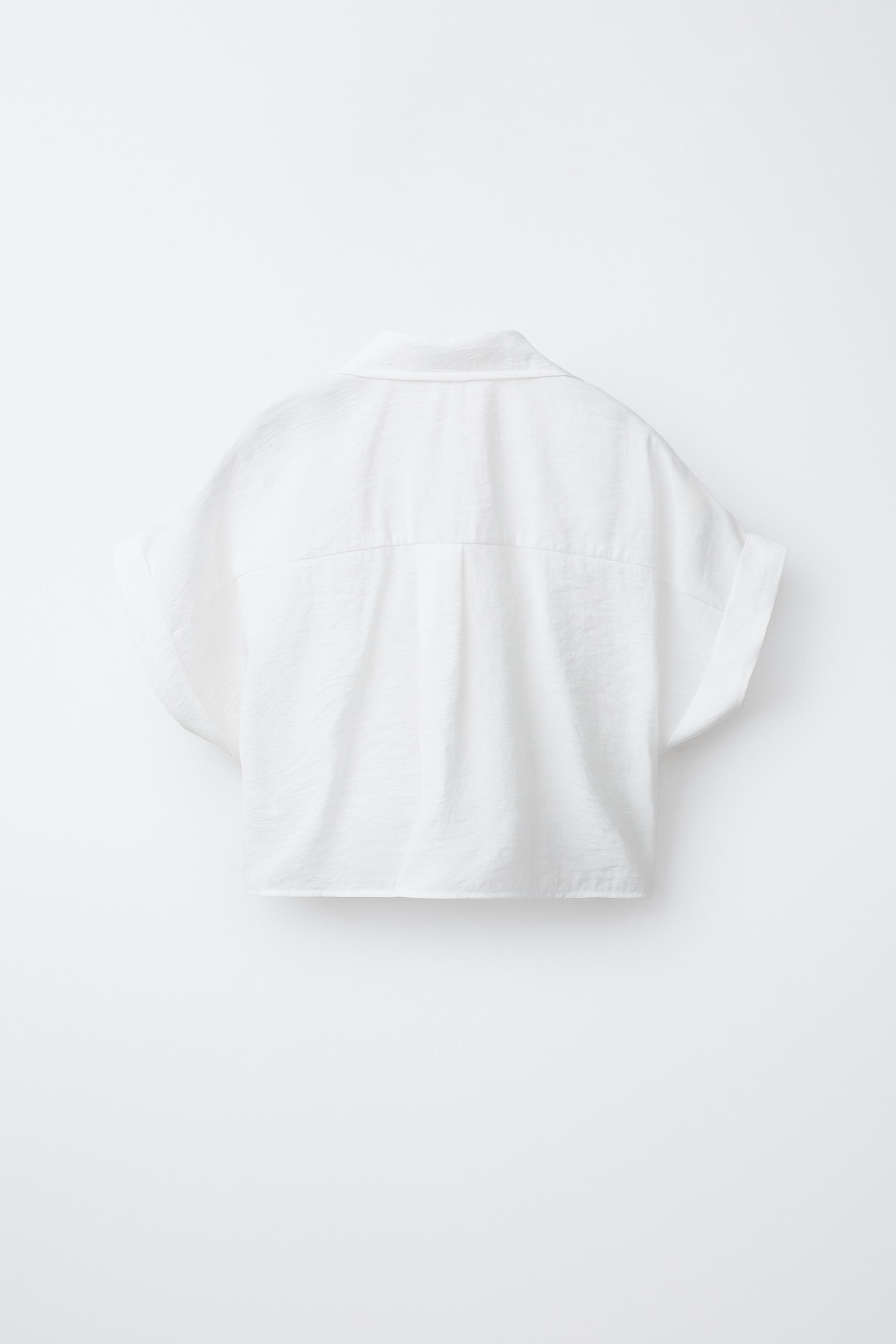 CHEMISE FLUIDE À NŒUD
