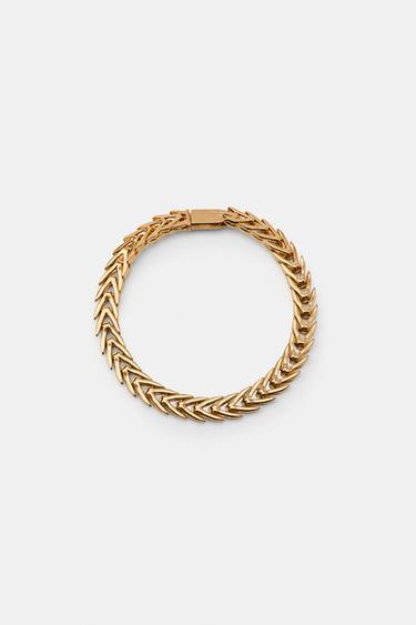 CHUNKY CHAIN NECKLACE - Golden by Zara