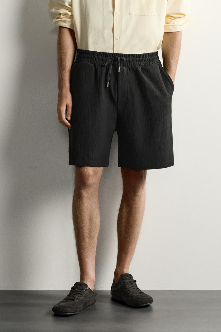 BERMUDA JOGGER DE TEXTURA 2